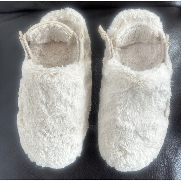 Nike Calm Mule SE NA 'Sanddrift Color Fur' Beige Women's Size 9 FZ3119-100 NEW - Picture 6 of 9